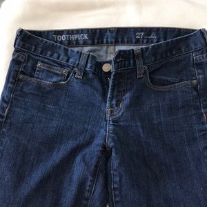 J Crew toothpick skinny jeans
